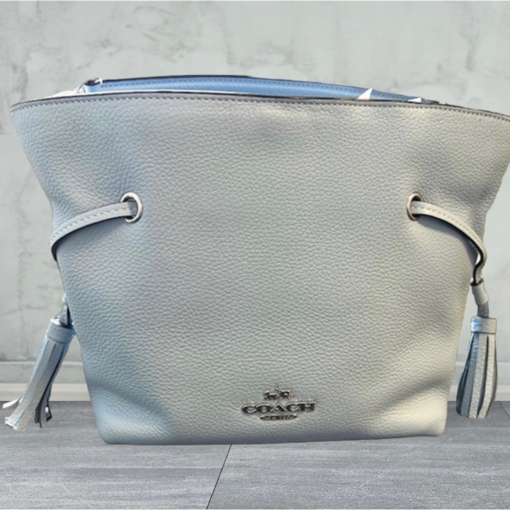 Coach CH197 PBB Andy XB Cross Body S/V Waterfall NWT